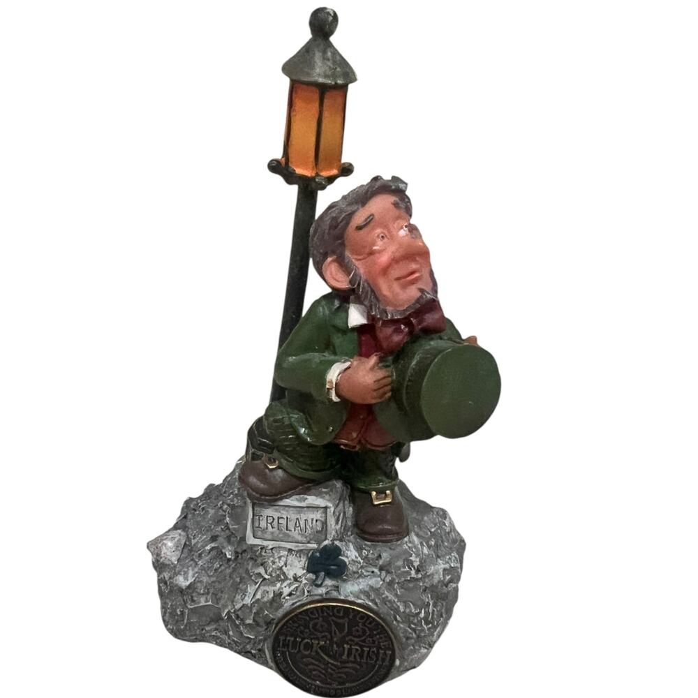Irish Blarney Stone Figurine Luck of the Irish Stone Blarney Enterprises Ireland